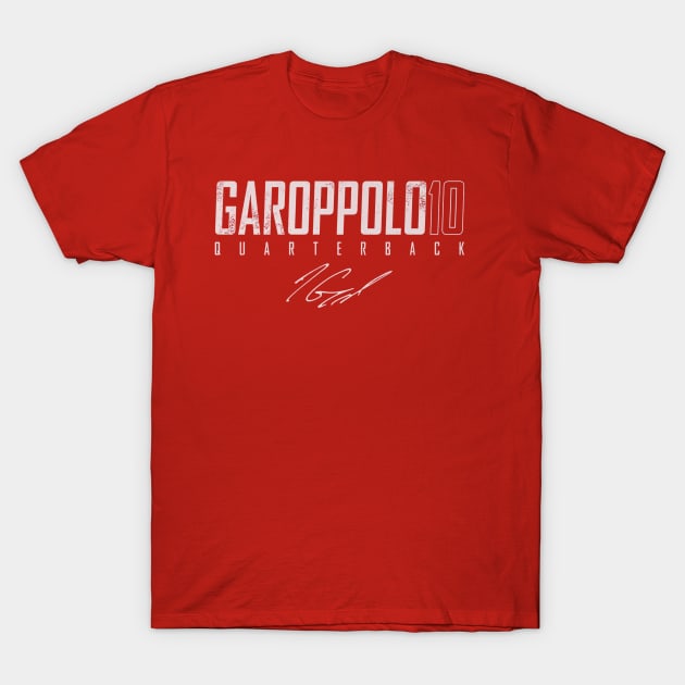 Jimmy Garoppolo San Francisco Elite T-Shirt by TodosRigatSot